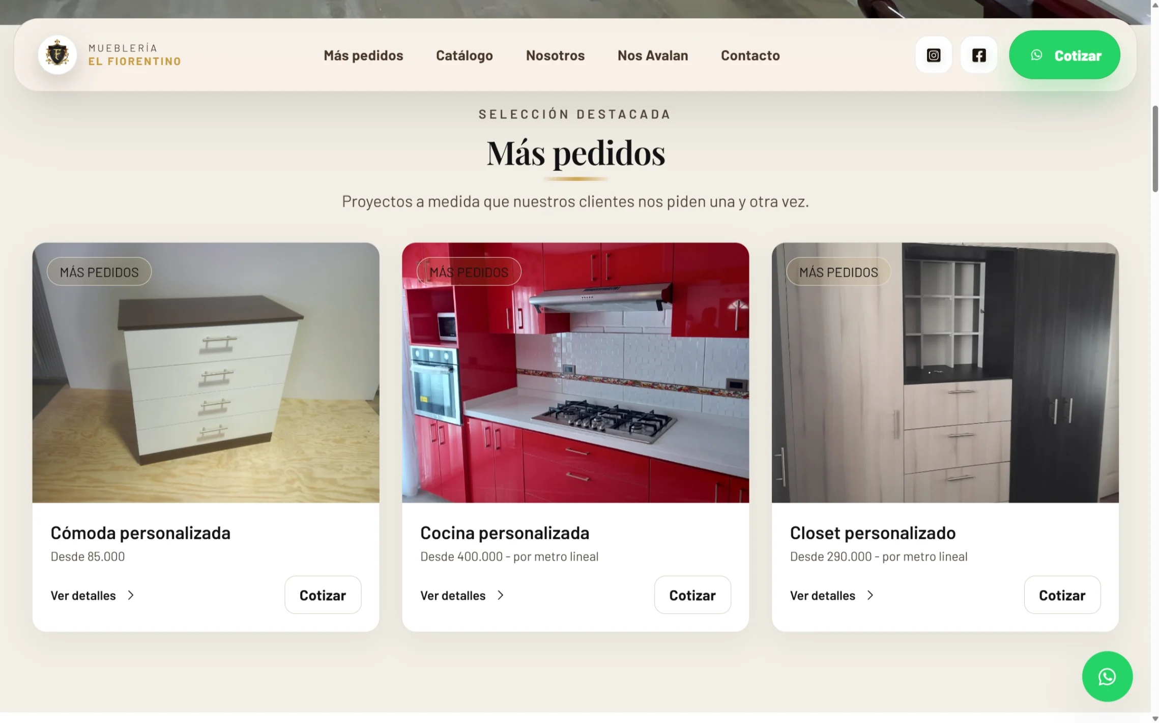 Caso de éxito de Mueblería El Fiorentino