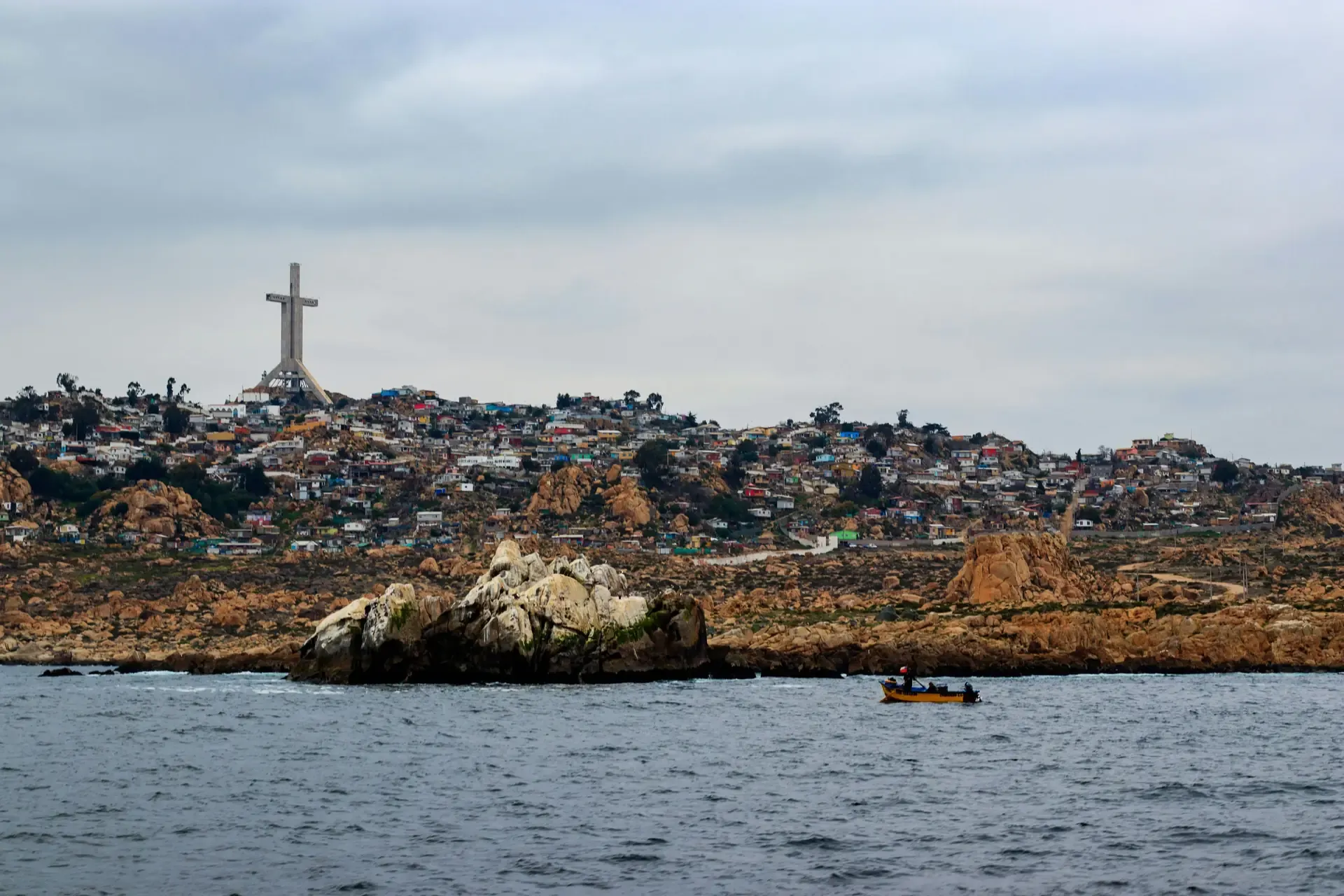 Bahia y puerto de Coquimbo